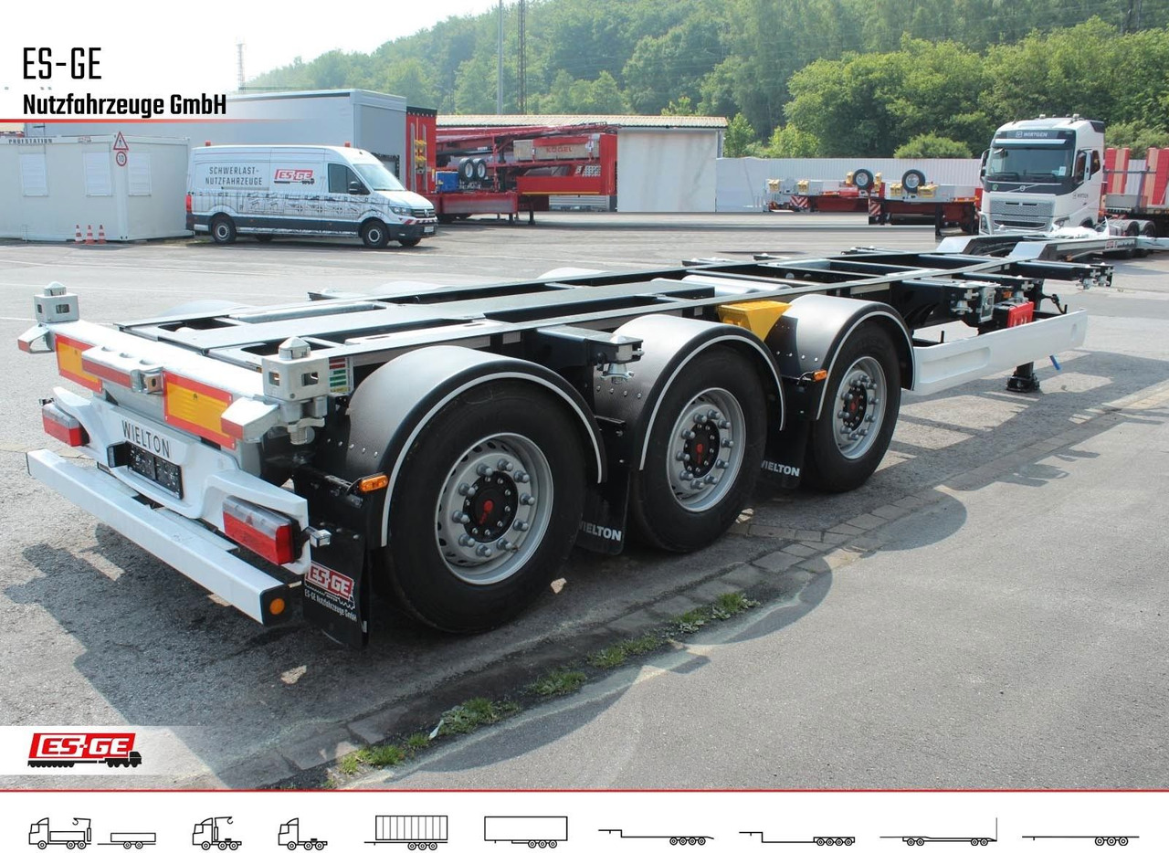 Wielton 3-Achs-Containerchassis - multifunktional - Контейнеровоз/ Змінний кузов напівпричіп: фото 4 Wielton 3-Achs-Containerchassis - multifunktional - Контейнеровоз/ Змінний кузов напівпричіп: фото 4
