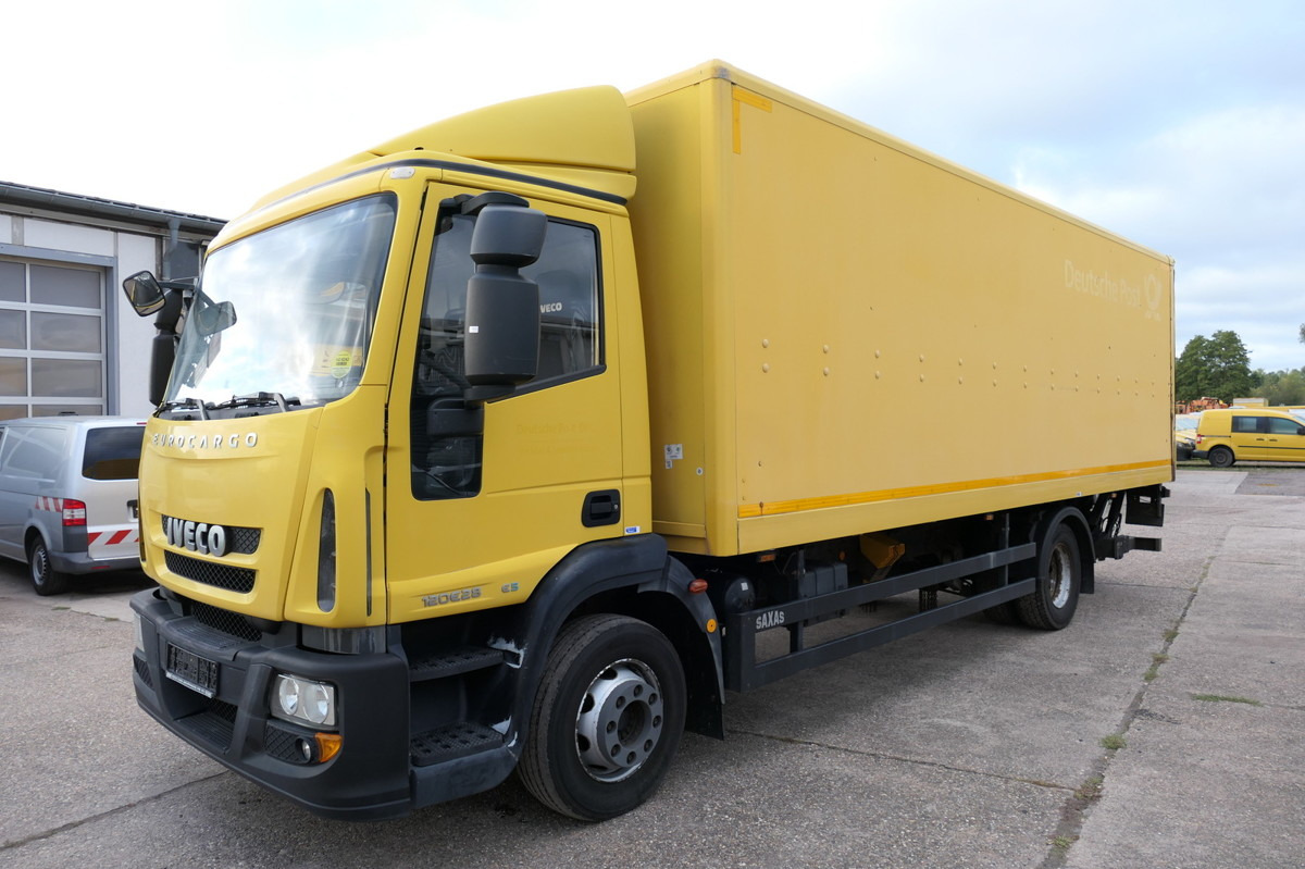IVECO EuroCargo ML 120 E28/P AHK LBW Koffer 7,00x2,44x - Вантажівка з закритим кузовом: фото 1 IVECO EuroCargo ML 120 E28/P AHK LBW Koffer 7,00x2,44x - Вантажівка з закритим кузовом: фото 1
