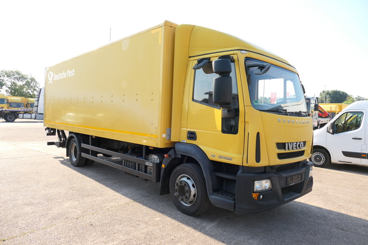 IVECO EuroCargo ML 120 E28/P AHK LBW Koffer 7,00x2,44x - Вантажівка з закритим кузовом: фото 1 IVECO EuroCargo ML 120 E28/P AHK LBW Koffer 7,00x2,44x - Вантажівка з закритим кузовом: фото 1