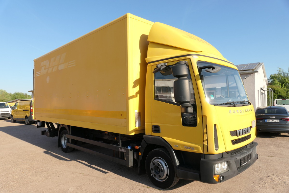 IVECO EuroCargo ML 75 E 16 P LBW AHK LUFT AUTOMATIK Co - Фургон з закритим кузовом: фото 1 IVECO EuroCargo ML 75 E 16 P LBW AHK LUFT AUTOMATIK Co - Фургон з закритим кузовом: фото 1