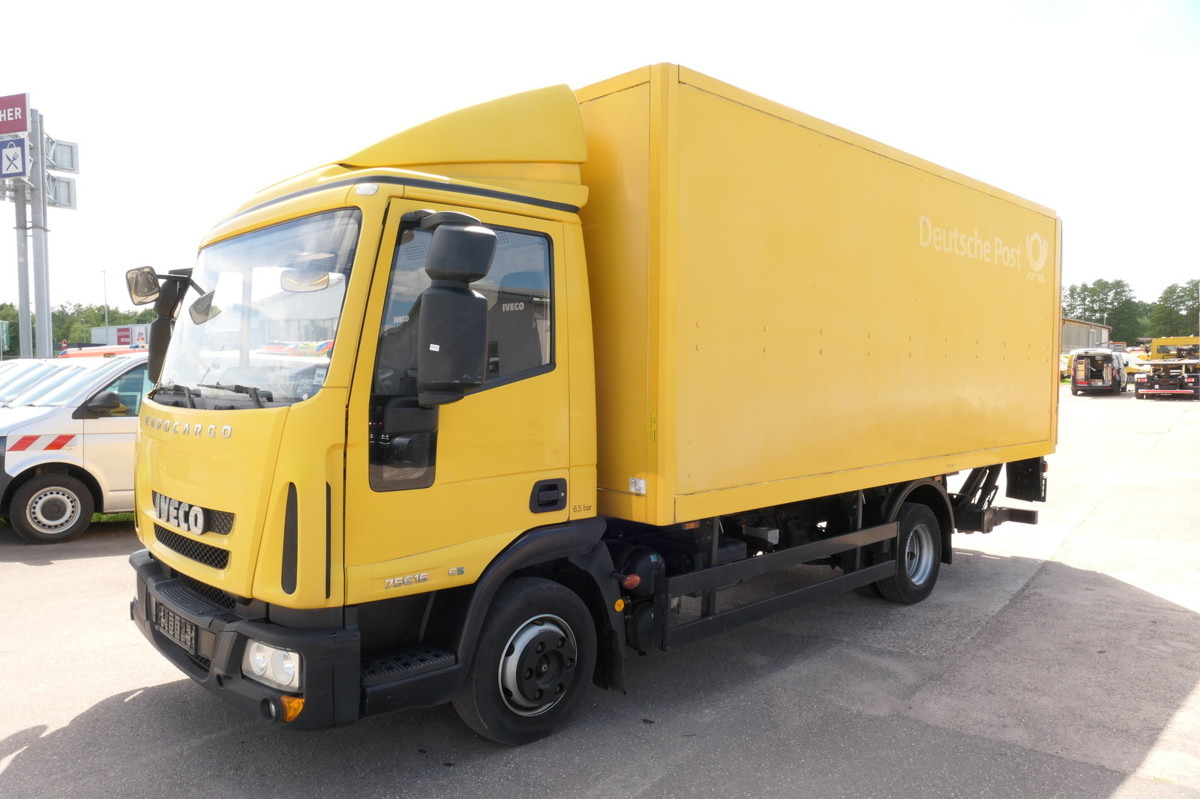 IVECO EuroCargo ML 75 E 16 P LBW LUFT AUTOMATIK COC EU - Фургон з закритим кузовом: фото 1 IVECO EuroCargo ML 75 E 16 P LBW LUFT AUTOMATIK COC EU - Фургон з закритим кузовом: фото 1