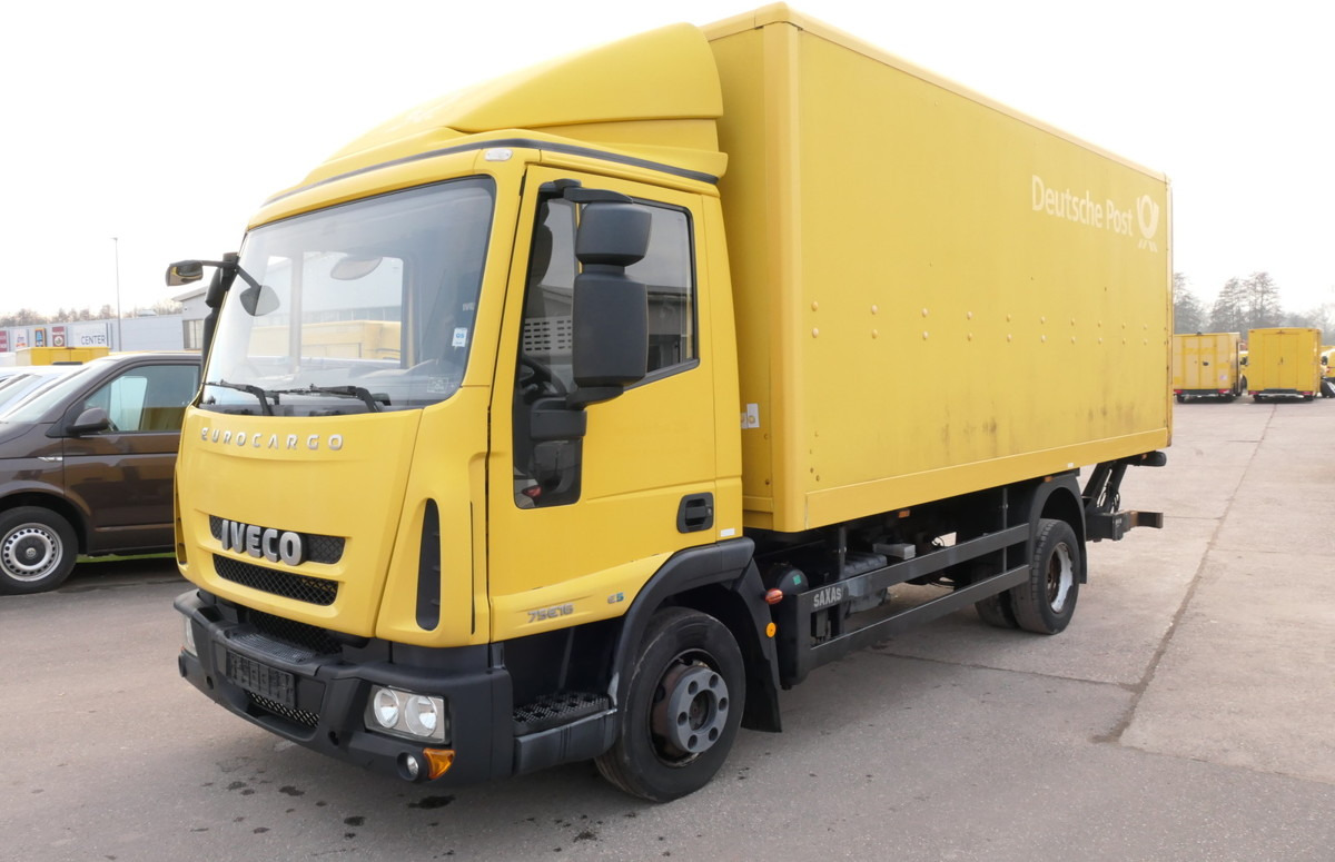 IVECO EuroCargo ML 75 E 16 P LBW LUFT AUTOMATIK COC EU - Фургон з закритим кузовом: фото 1 IVECO EuroCargo ML 75 E 16 P LBW LUFT AUTOMATIK COC EU - Фургон з закритим кузовом: фото 1
