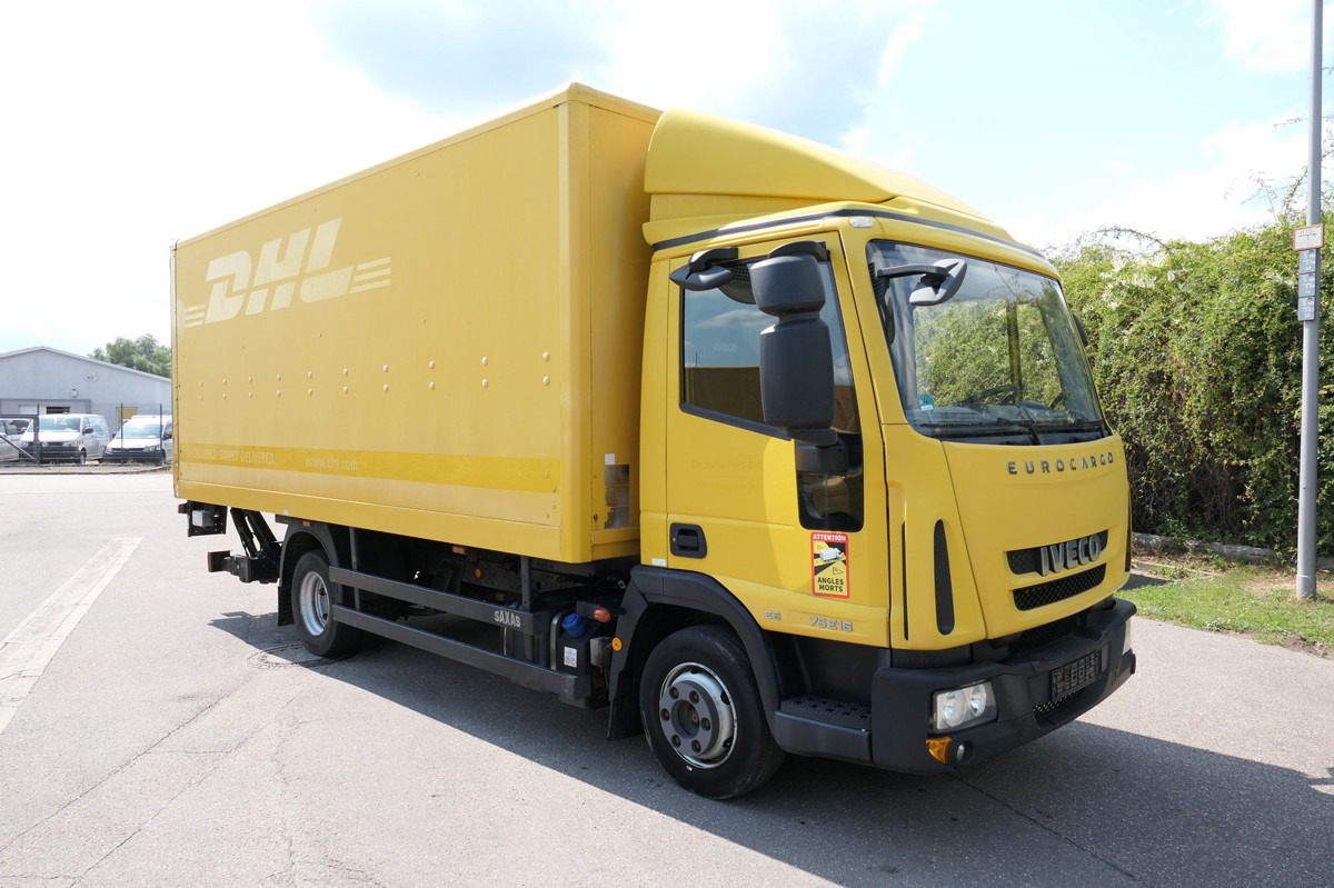 IVECO EuroCargo ML 75 E 16 P LBW LUFT AUTOMATIK COC EU - Фургон з закритим кузовом: фото 1 IVECO EuroCargo ML 75 E 16 P LBW LUFT AUTOMATIK COC EU - Фургон з закритим кузовом: фото 1