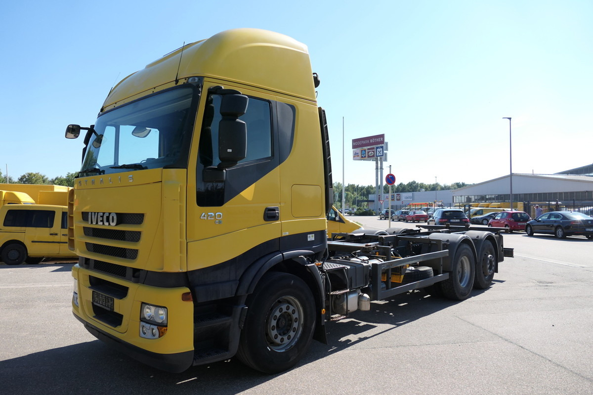 IVECO STRALIS AS 260 S42 Y/FS-CM AHK Lenk- und Liftach - Контейнеровоз/ Змінний кузов вантажівка: фото 4 IVECO STRALIS AS 260 S42 Y/FS-CM AHK Lenk- und Liftach - Контейнеровоз/ Змінний кузов вантажівка: фото 4