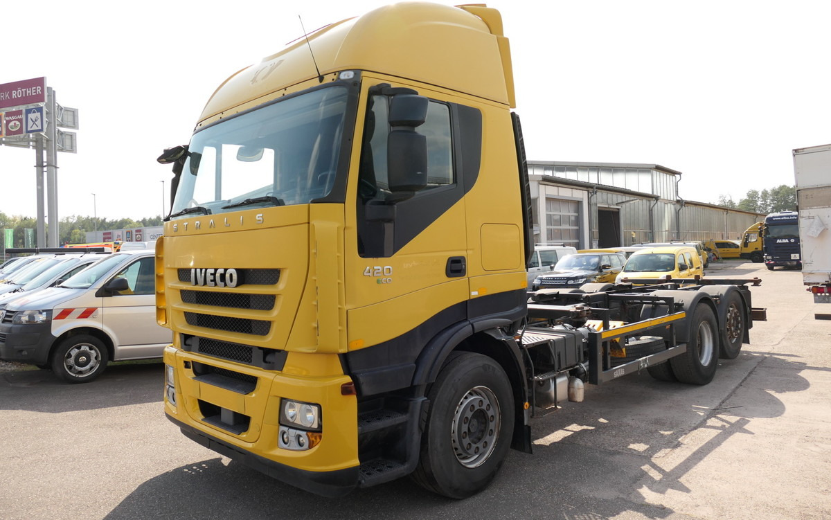 IVECO STRALIS AS 260 S42 Y/FS-CM ECO AHK Lenkachse Lif - Контейнеровоз/ Змінний кузов вантажівка: фото 2 IVECO STRALIS AS 260 S42 Y/FS-CM ECO AHK Lenkachse Lif - Контейнеровоз/ Змінний кузов вантажівка: фото 2