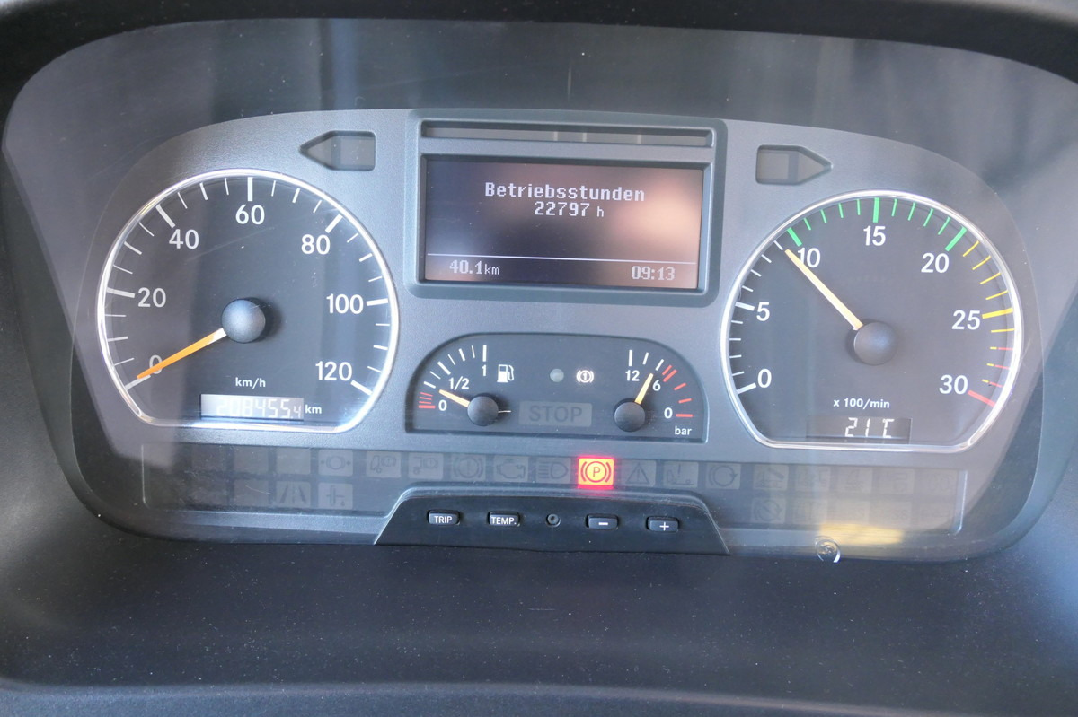 Контейнеровоз/ Змінний кузов вантажівка MERCEDES-BENZ KAMAG WBH 25 Wiesel Terberg Umsetzfahrz. Sattelk: фото 16