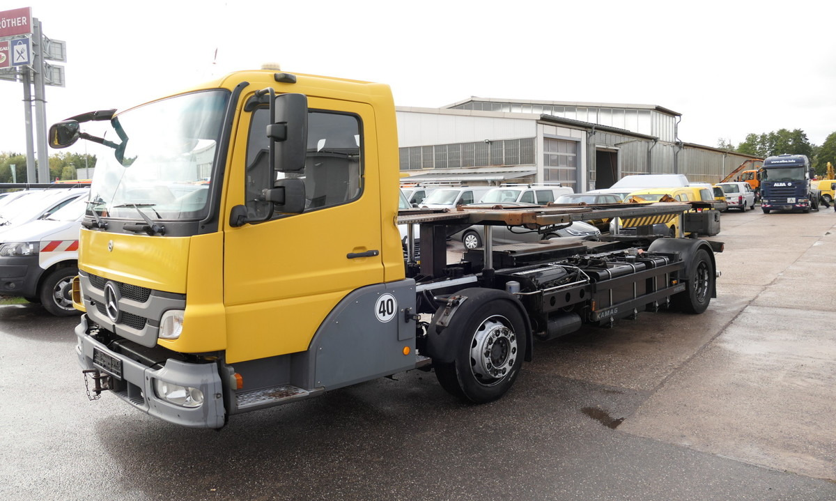 MERCEDES-BENZ KAMAG WBH 25 Wiesel Terberg Umsetzfahrz. Sattelk - Контейнеровоз/ Змінний кузов вантажівка: фото 1 MERCEDES-BENZ KAMAG WBH 25 Wiesel Terberg Umsetzfahrz. Sattelk - Контейнеровоз/ Змінний кузов вантажівка: фото 1