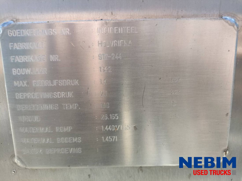 Burg BPO 12-27 Z - Tank 26.165 Ltr - Напівпричіп цистерна: фото 5 Burg BPO 12-27 Z - Tank 26.165 Ltr - Напівпричіп цистерна: фото 5