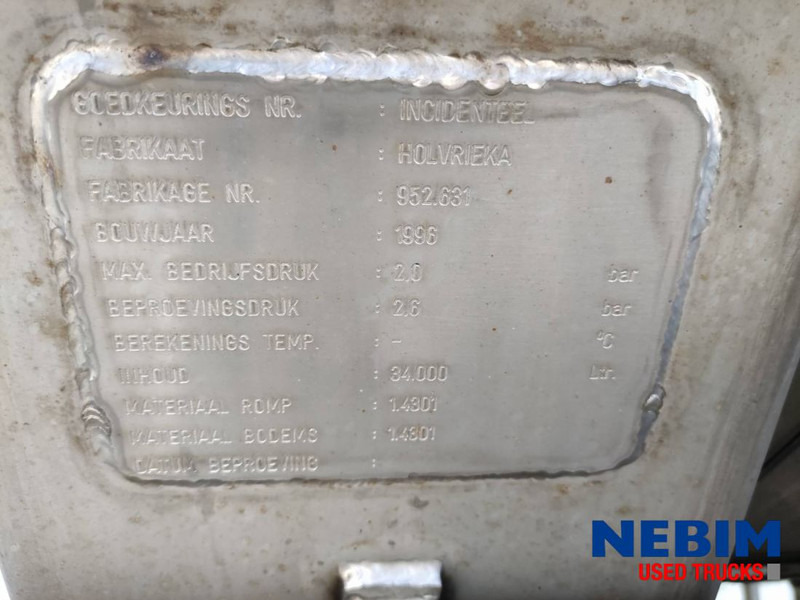 Burg BPO 12 28 Z - 34.000ltr - Напівпричіп цистерна: фото 5 Burg BPO 12 28 Z - 34.000ltr - Напівпричіп цистерна: фото 5