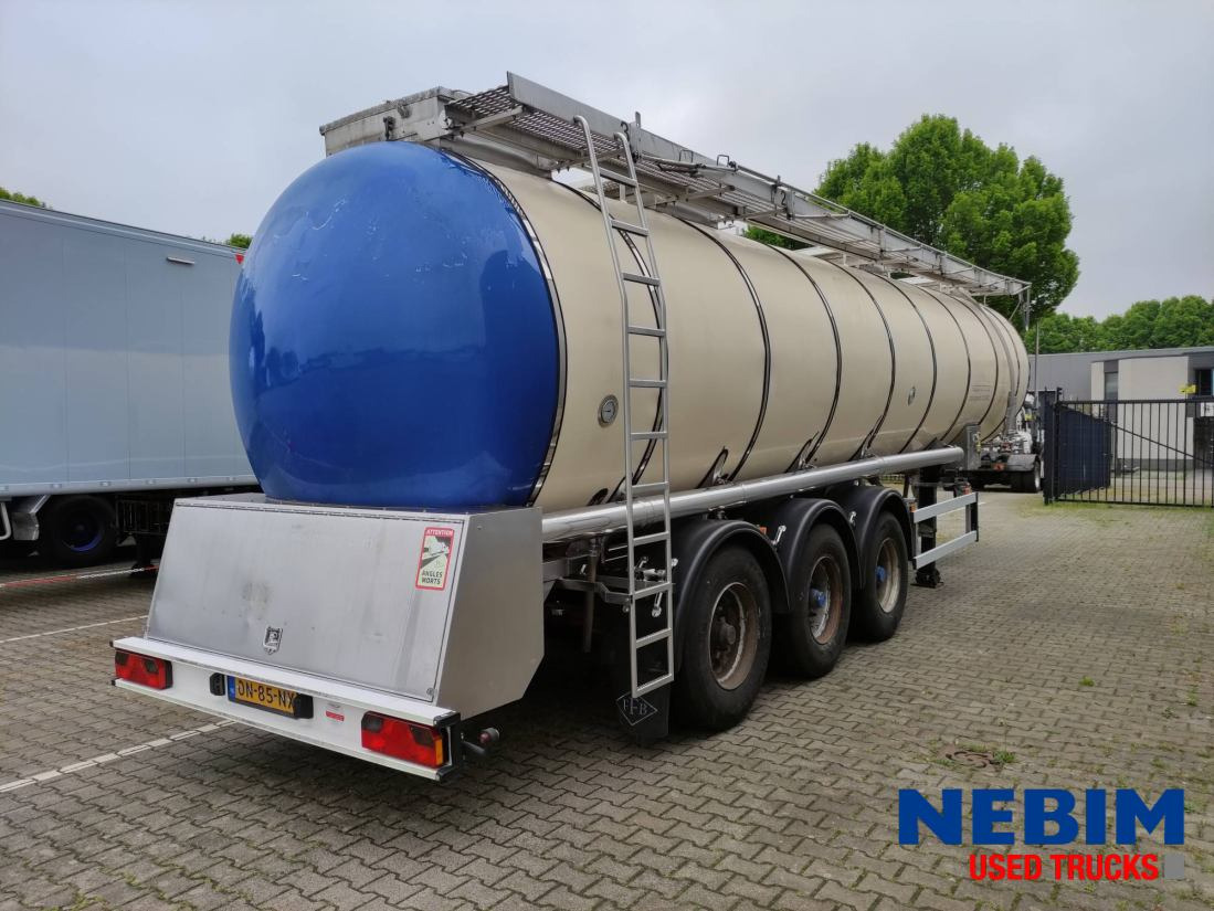 Feldbinder TSA 33.3-3 Unibloc pump electr - 3 comp. 8.000 / 2 2.500 / 3.000 Ltr. - Напівпричіп цистерна: фото 2 Feldbinder TSA 33.3-3 Unibloc pump electr - 3 comp. 8.000 / 2 2.500 / 3.000 Ltr. - Напівпричіп цистерна: фото 2