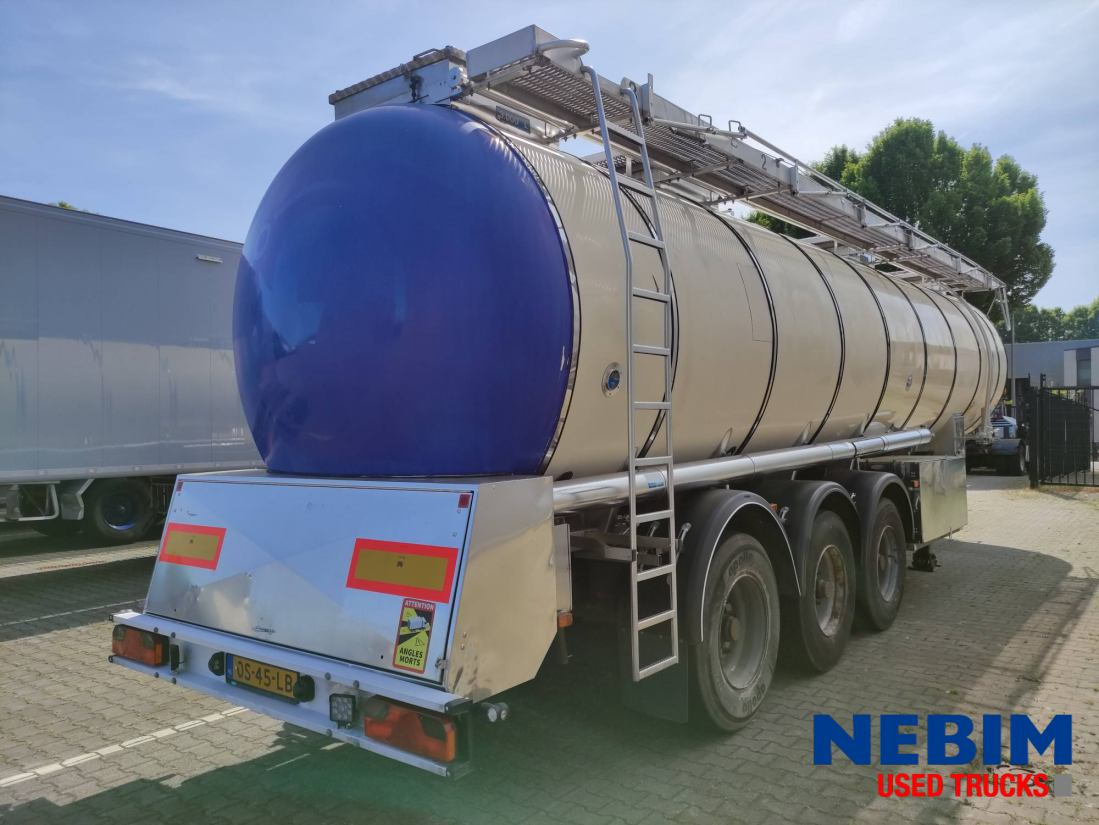 Feldbinder TSA 33.3 electric pump - 3 comp. 8.000 / 22.500 / 3.000 Ltr. - Напівпричіп цистерна: фото 2 Feldbinder TSA 33.3 electric pump - 3 comp. 8.000 / 22.500 / 3.000 Ltr. - Напівпричіп цистерна: фото 2