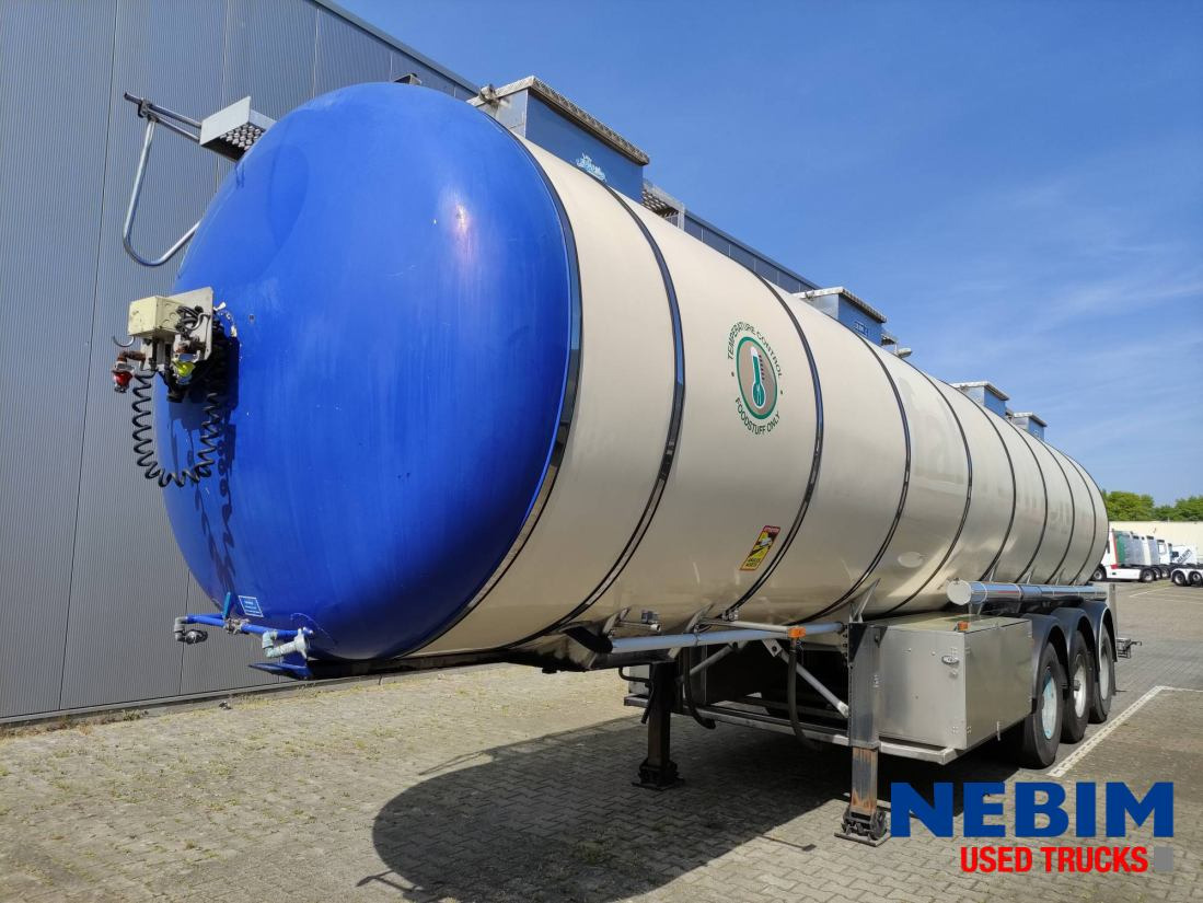 Feldbinder TSA 33.3 electric pump - 3 comp. 8.000 / 22.500 / 3.000 Ltr. - Напівпричіп цистерна: фото 1 Feldbinder TSA 33.3 electric pump - 3 comp. 8.000 / 22.500 / 3.000 Ltr. - Напівпричіп цистерна: фото 1