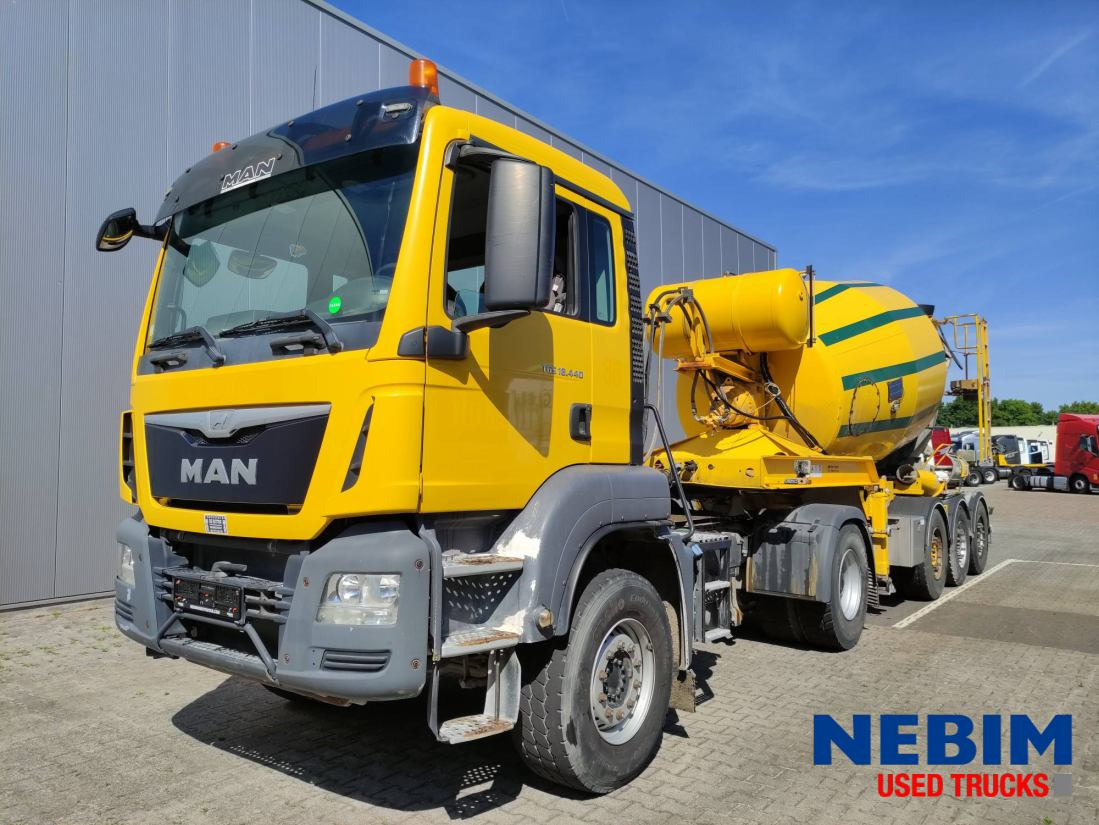 MOL Swing/Stetter 12m3 - MAN TGS440 4x2 HUB Reduction - Автобетонозмішувач: фото 1 MOL Swing/Stetter 12m3 - MAN TGS440 4x2 HUB Reduction - Автобетонозмішувач: фото 1