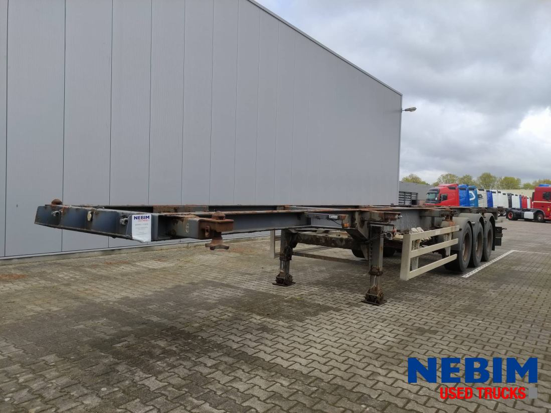 Renders Containerchassis ROC 12.27 CC - 1x40" 1x30" 2x20" - Контейнеровоз/ Змінний кузов напівпричіп: фото 1 Renders Containerchassis ROC 12.27 CC - 1x40" 1x30" 2x20" - Контейнеровоз/ Змінний кузов напівпричіп: фото 1