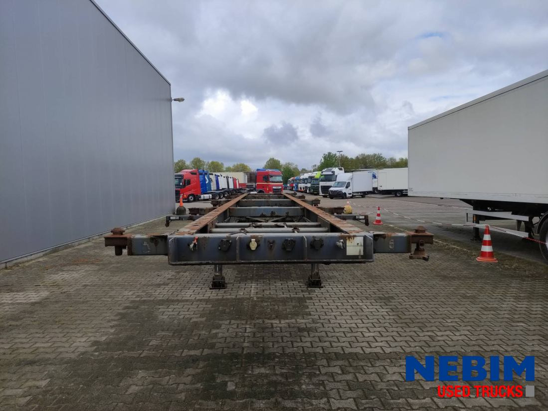 Renders Containerchassis ROC 12.27 CC - 1x40" 1x30" 2x20" - Контейнеровоз/ Змінний кузов напівпричіп: фото 4 Renders Containerchassis ROC 12.27 CC - 1x40" 1x30" 2x20" - Контейнеровоз/ Змінний кузов напівпричіп: фото 4