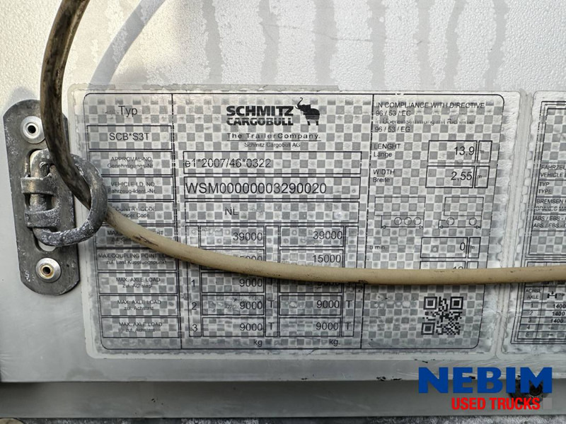 Schmitz Cargobull SCB*S3T - Curtainsider / Pritsche Plane / Sliding roof - Тентований напівпричіп: фото 5 Schmitz Cargobull SCB*S3T - Curtainsider / Pritsche Plane / Sliding roof - Тентований напівпричіп: фото 5
