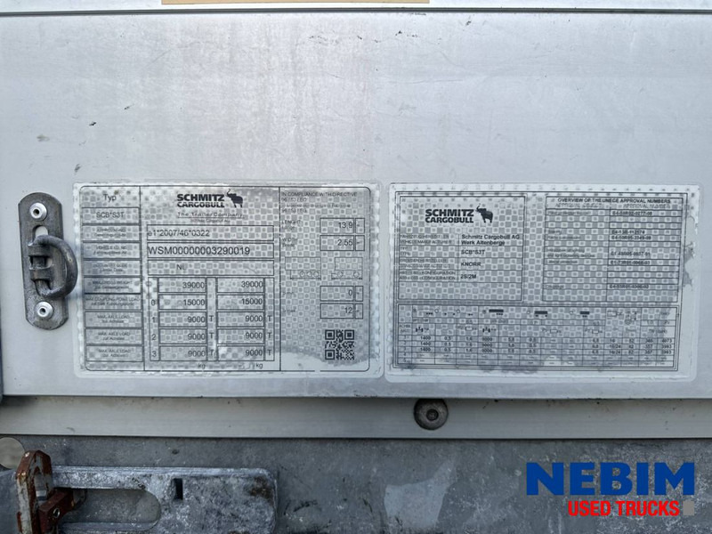 Schmitz Cargobull SCB*S3T - Curtainsider / Pritsche Plane / Sliding roof - Тентований напівпричіп: фото 5 Schmitz Cargobull SCB*S3T - Curtainsider / Pritsche Plane / Sliding roof - Тентований напівпричіп: фото 5