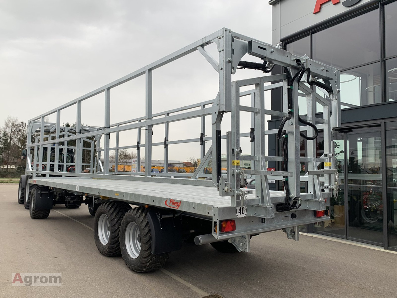 Fliegl DPW 210 BL - Сільськогосподарський причіп платформа: фото 3 Fliegl DPW 210 BL - Сільськогосподарський причіп платформа: фото 3