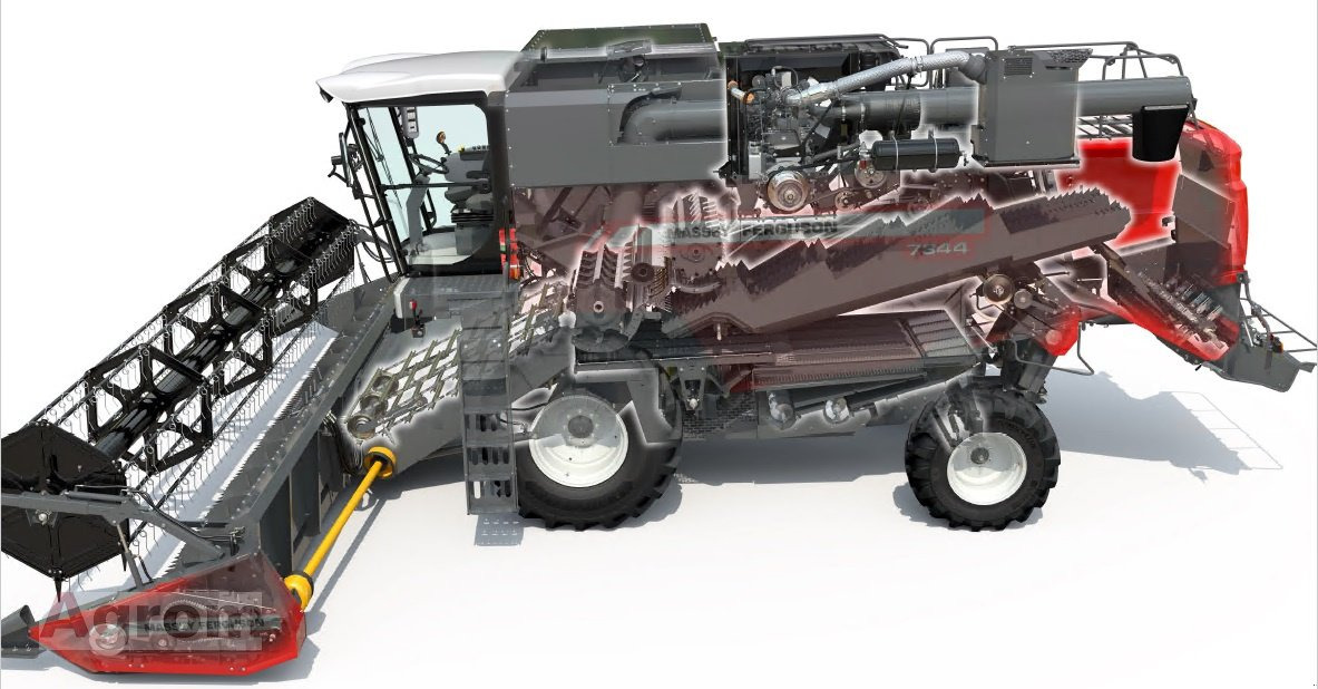 Massey Ferguson 7344 Activa - Зернозбиральний комбайн: фото 3 Massey Ferguson 7344 Activa - Зернозбиральний комбайн: фото 3