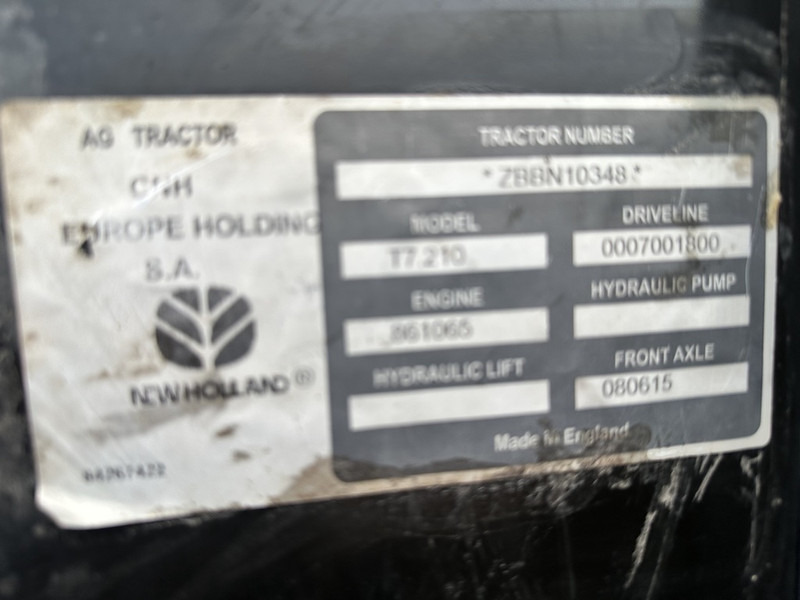 Трактор New Holland T7.210: фото 15