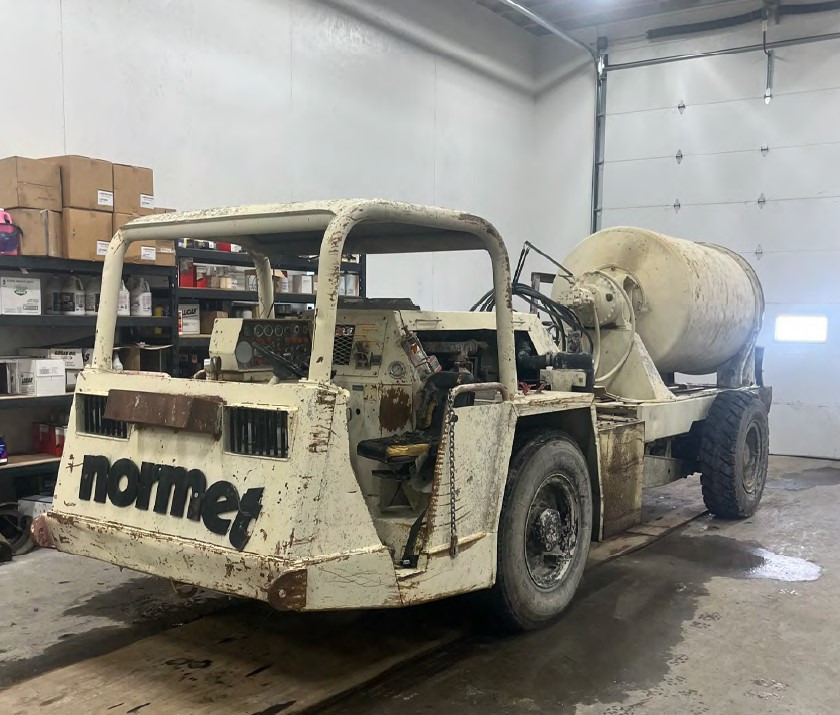 Normet A-64 - Автобетонозмішувач: фото 1 Normet A-64 - Автобетонозмішувач: фото 1