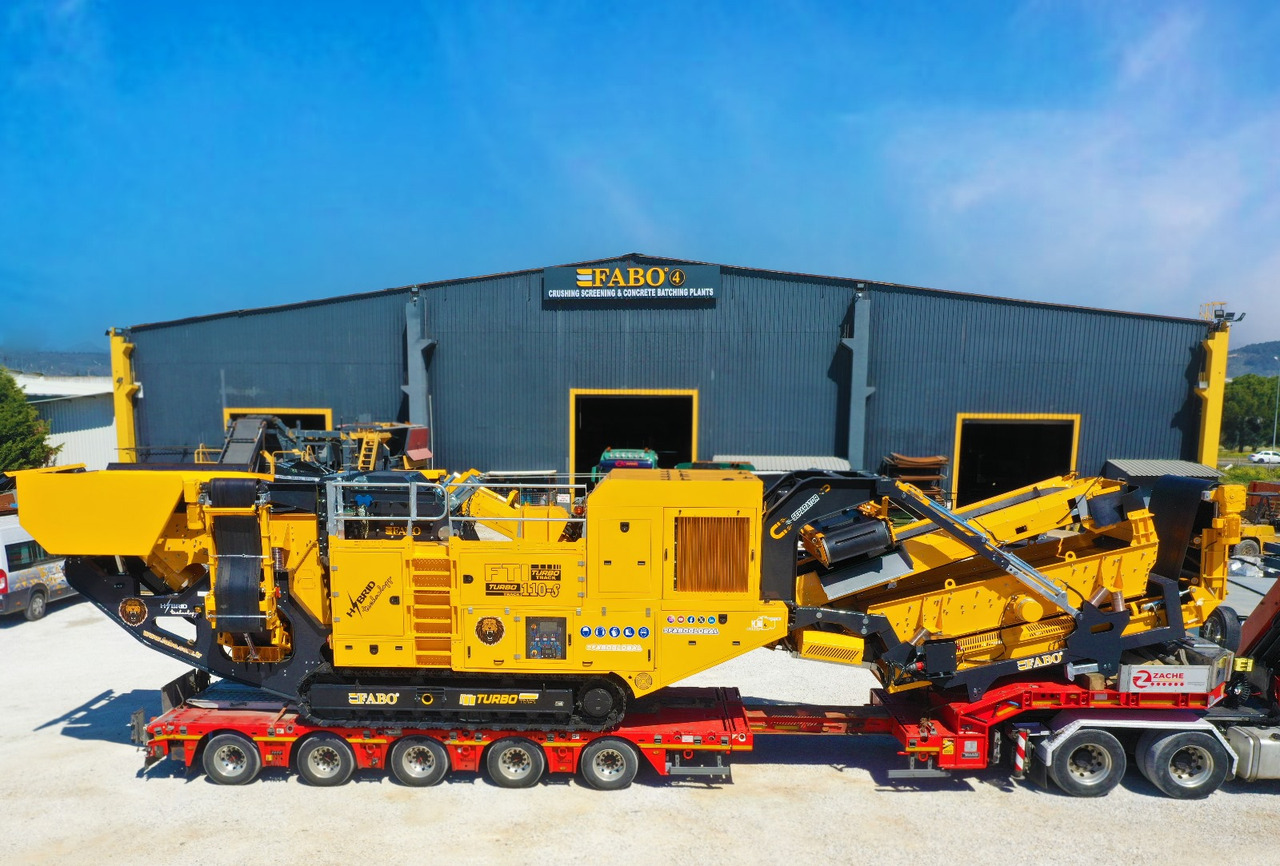 FABO FTI-110s Tracked Impact Crusher - Мобільна дробарка: фото 1 FABO FTI-110s Tracked Impact Crusher - Мобільна дробарка: фото 1