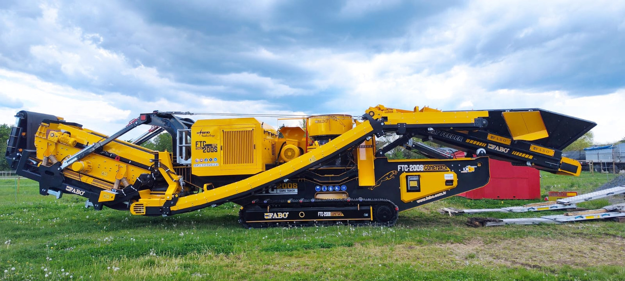 FABO Mobile crusher - Мобільна дробарка: фото 1 FABO Mobile crusher - Мобільна дробарка: фото 1