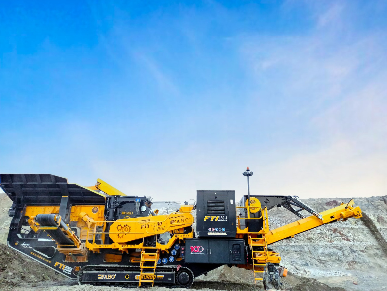 FABO Mobile crusher - Мобільна дробарка: фото 3 FABO Mobile crusher - Мобільна дробарка: фото 3