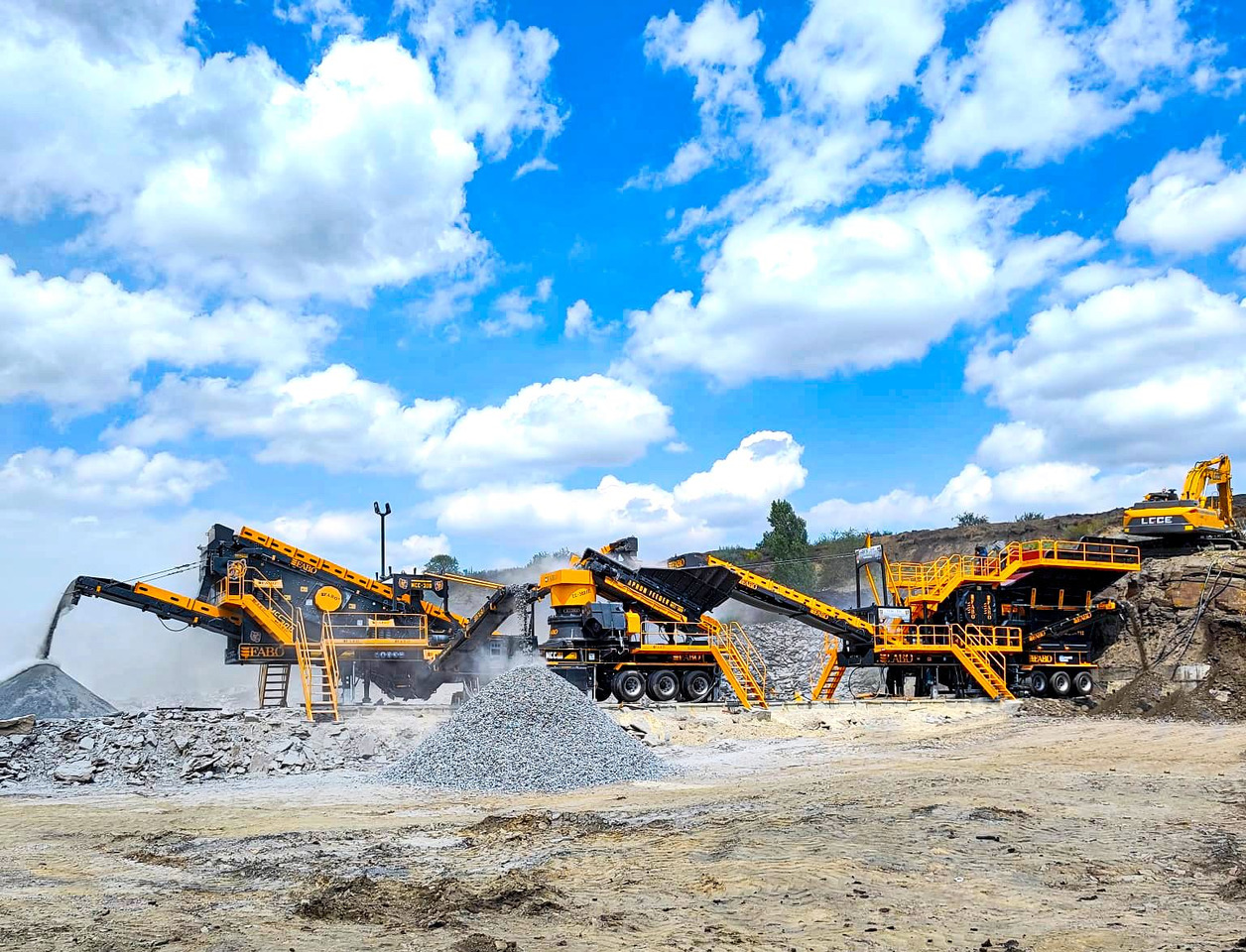 FABO Mobile crusher - Мобільна дробарка: фото 3 FABO Mobile crusher - Мобільна дробарка: фото 3