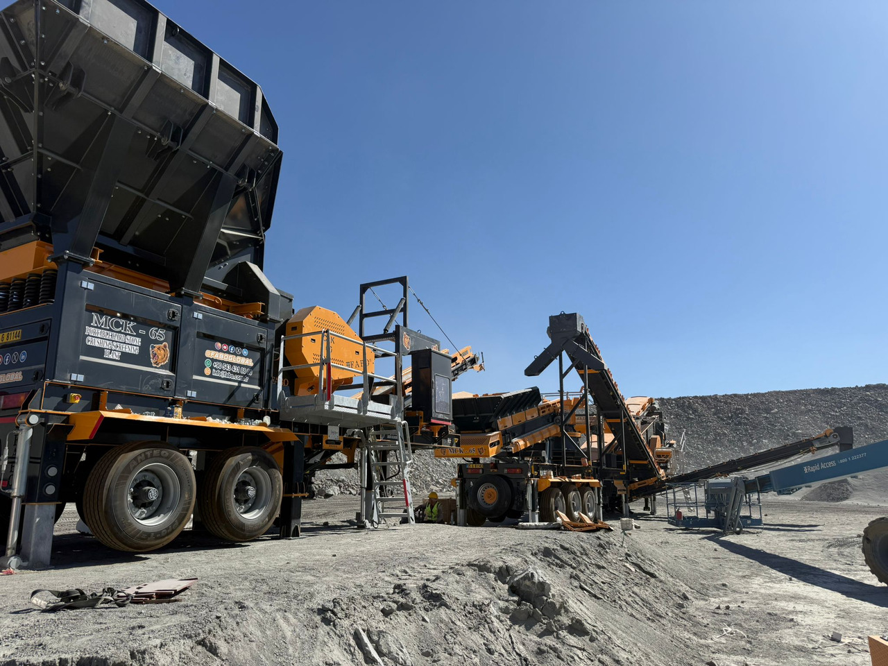 Новий Мобільна дробарка FABO Mobile crusher: фото 6 Новий Мобільна дробарка FABO Mobile crusher: фото 6