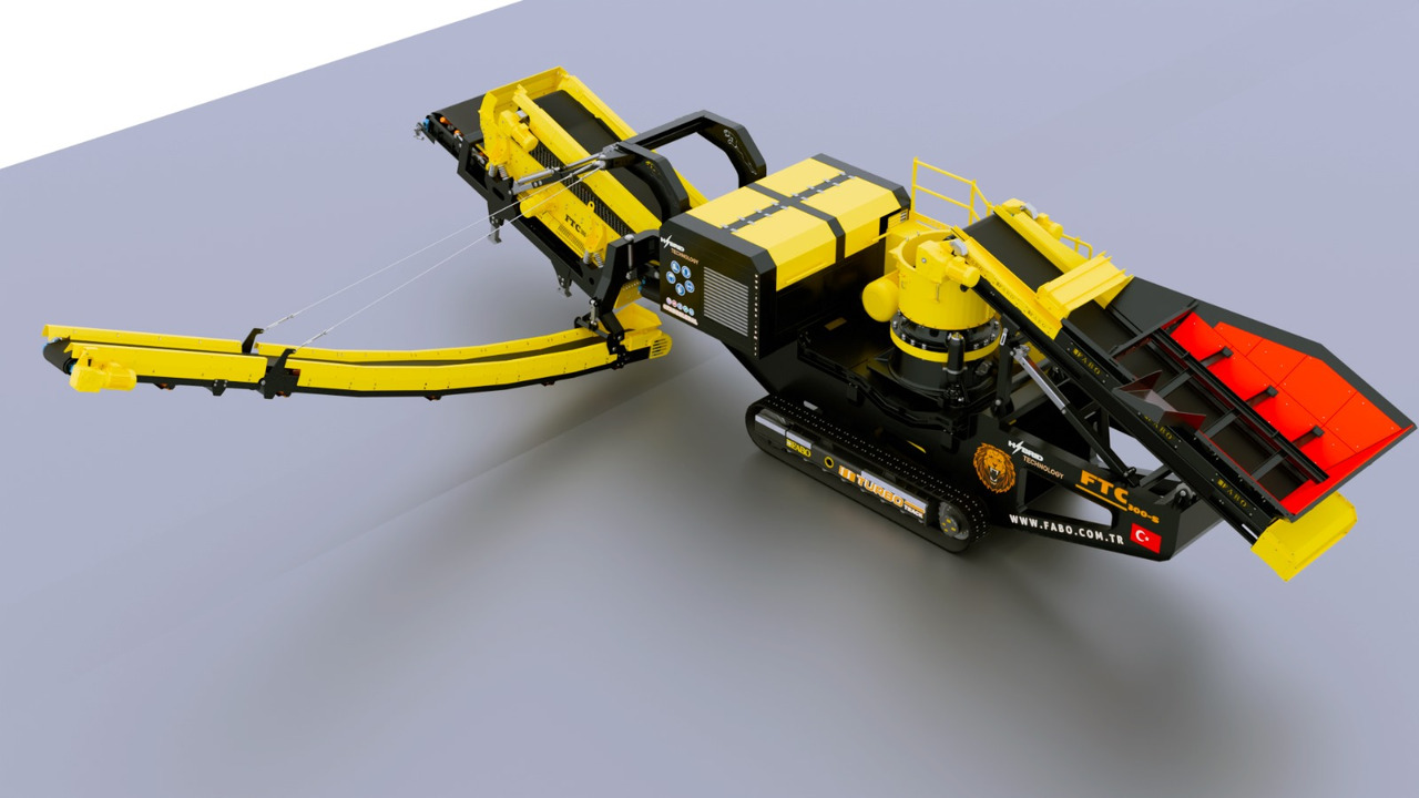 FABO Mobile crusher - Мобільна дробарка: фото 4 FABO Mobile crusher - Мобільна дробарка: фото 4