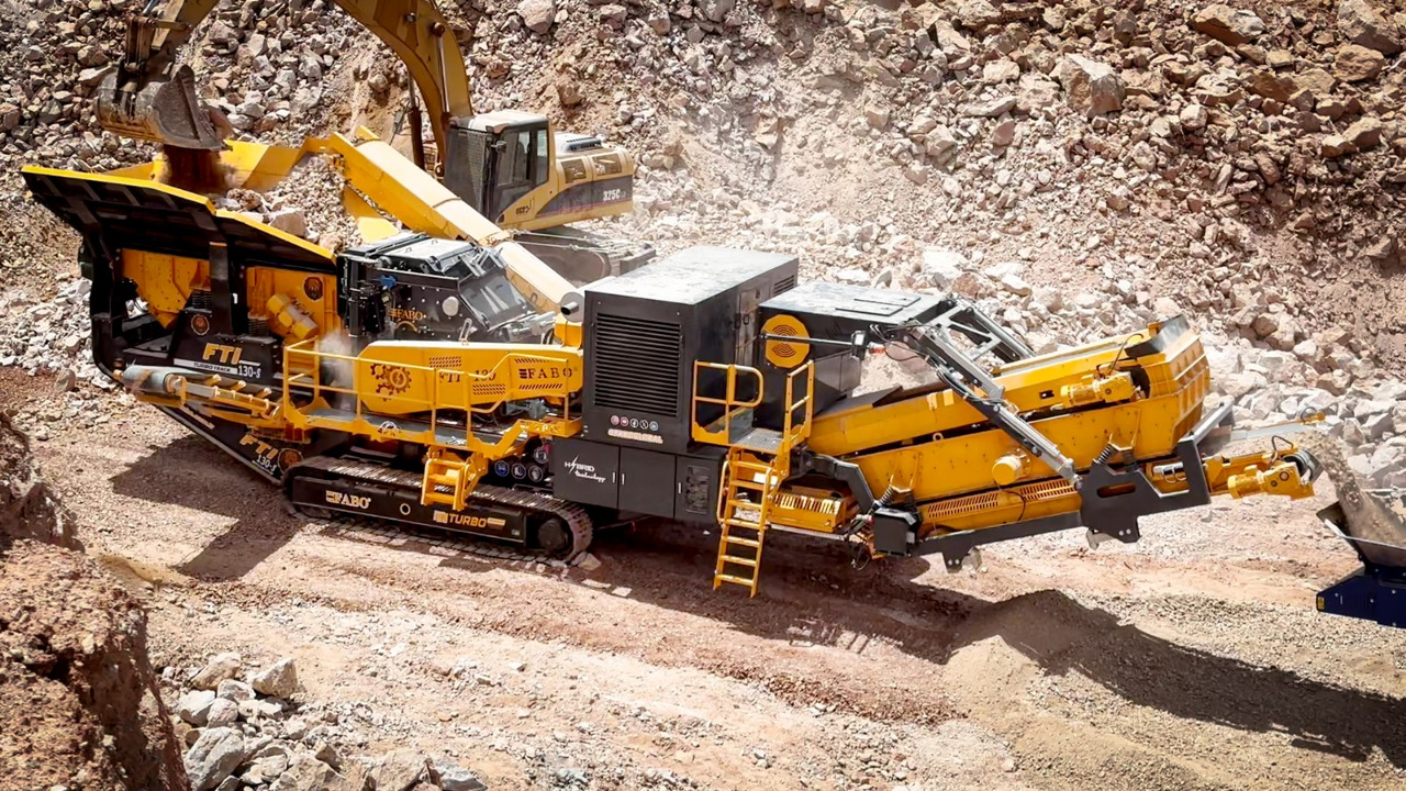 FABO Mobile crusher - Мобільна дробарка: фото 1 FABO Mobile crusher - Мобільна дробарка: фото 1