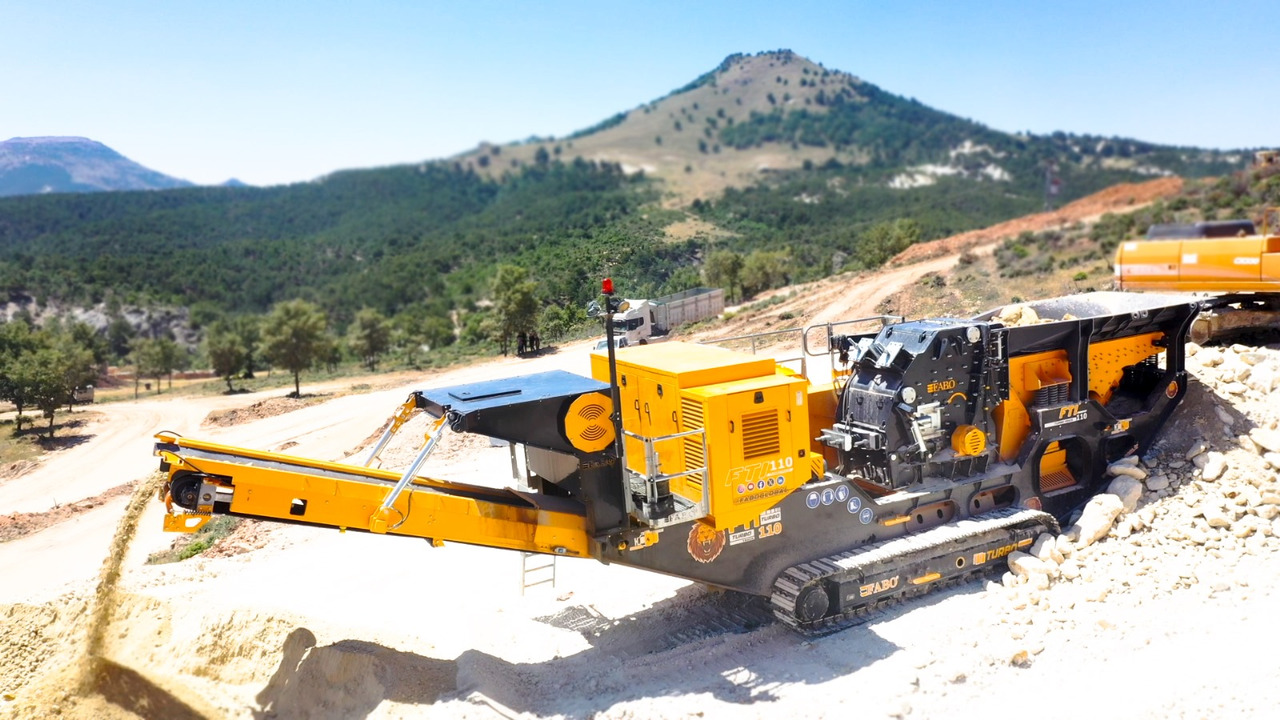 FABO Mobile crusher - Мобільна дробарка: фото 2 FABO Mobile crusher - Мобільна дробарка: фото 2