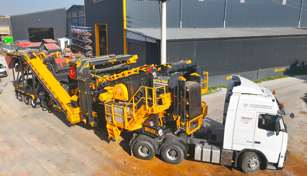 FABO Mobile crusher - Мобільна дробарка: фото 1 FABO Mobile crusher - Мобільна дробарка: фото 1