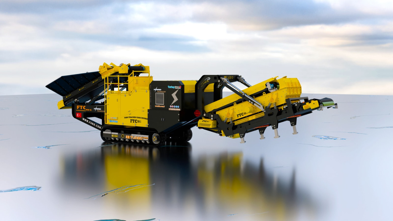 FABO Mobile crusher - Мобільна дробарка: фото 1 FABO Mobile crusher - Мобільна дробарка: фото 1