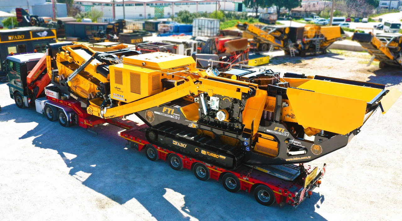 FABO Mobile crusher - Мобільна дробарка: фото 3 FABO Mobile crusher - Мобільна дробарка: фото 3