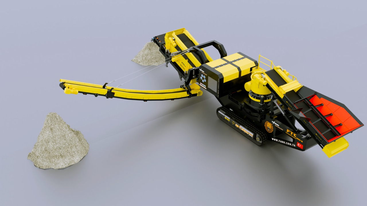 FABO Mobile crusher - Мобільна дробарка: фото 2 FABO Mobile crusher - Мобільна дробарка: фото 2