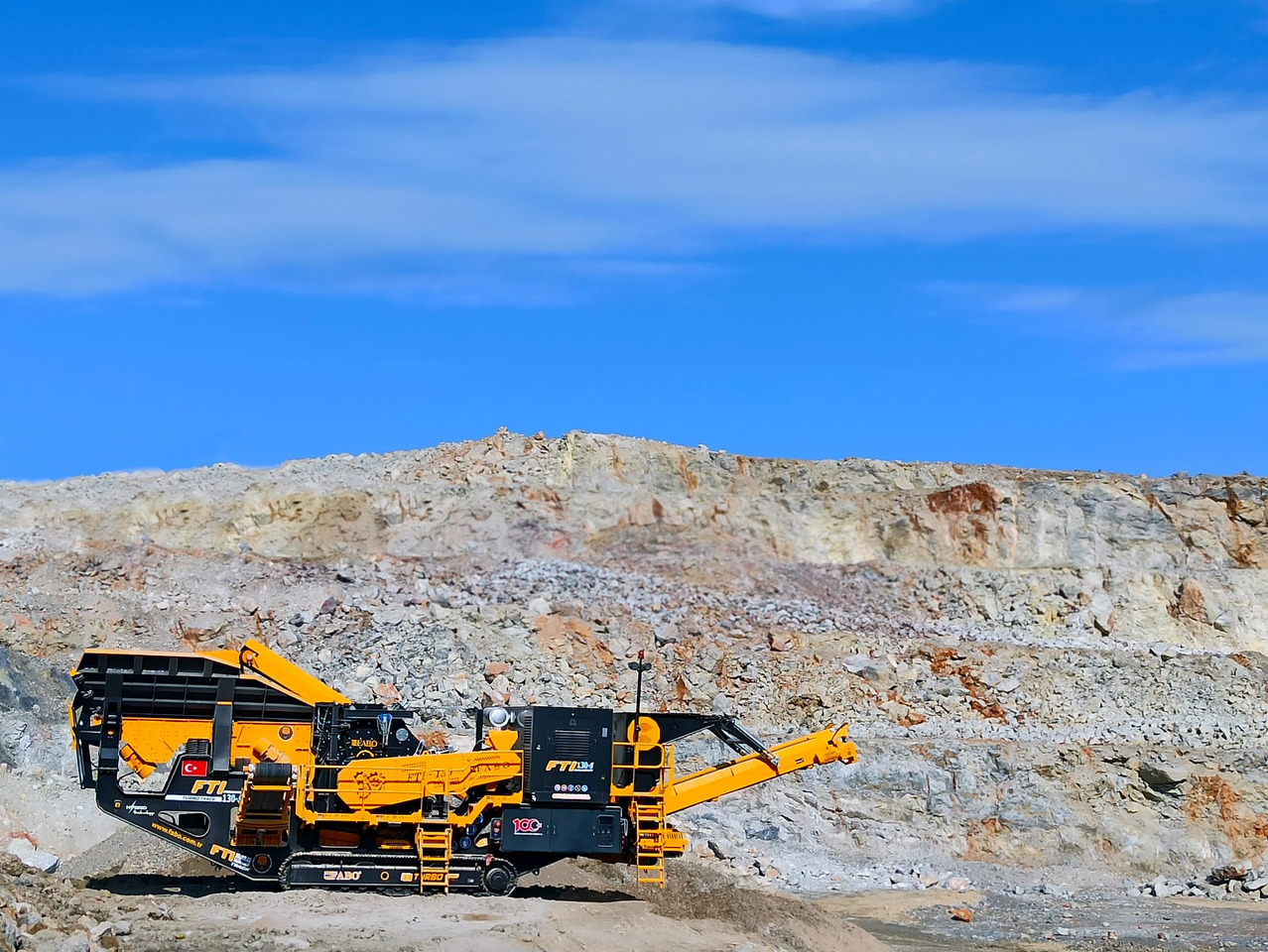 FABO Mobile crusher - Мобільна дробарка: фото 2 FABO Mobile crusher - Мобільна дробарка: фото 2