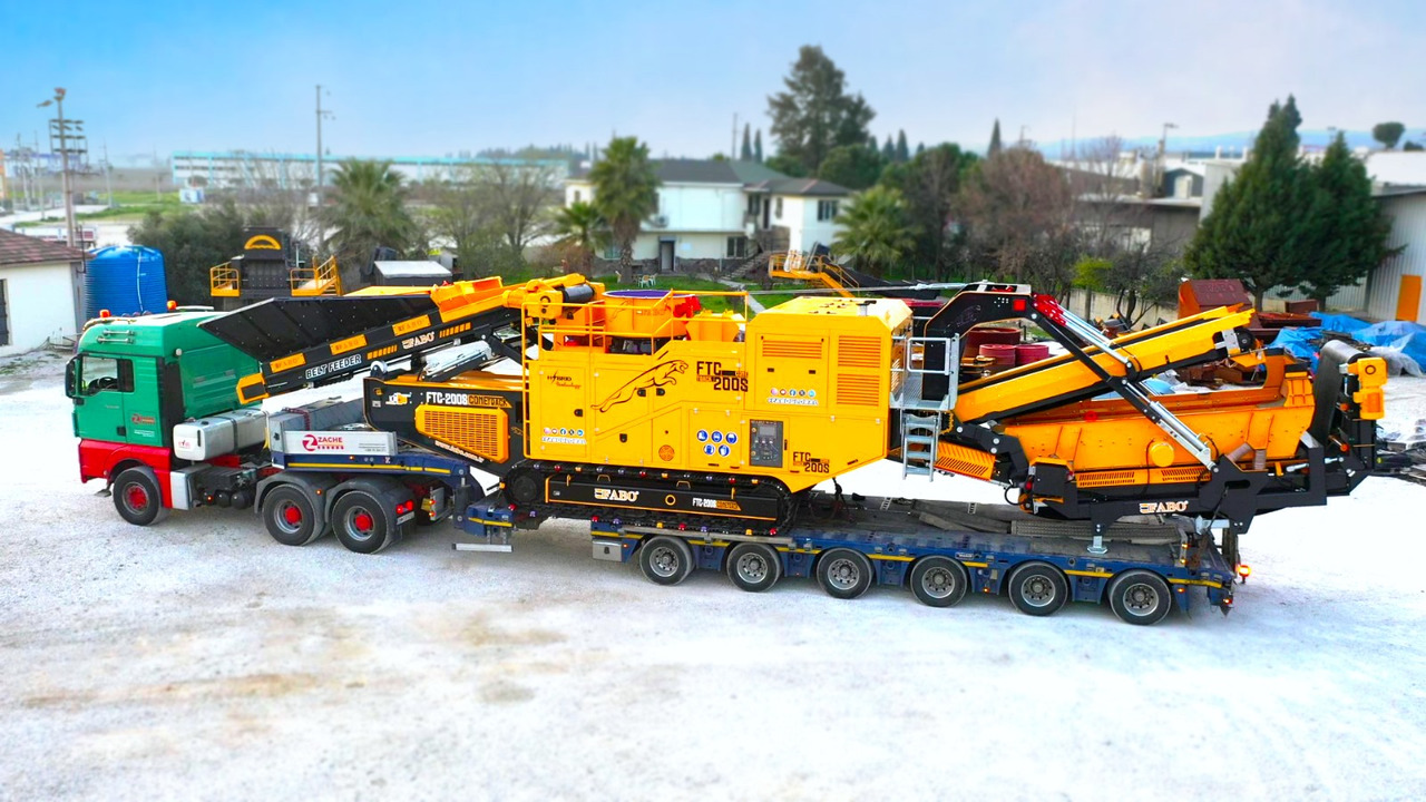 FABO Mobile crusher - Мобільна дробарка: фото 2 FABO Mobile crusher - Мобільна дробарка: фото 2