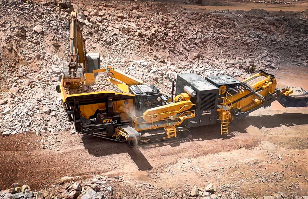 FABO Mobile crusher - Мобільна дробарка: фото 3 FABO Mobile crusher - Мобільна дробарка: фото 3