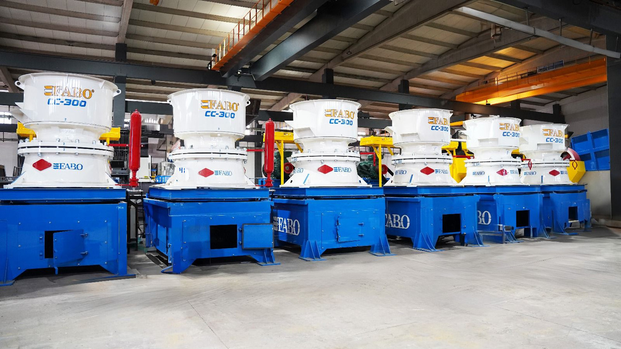 FABO cone crusher - Конусна дробарка: фото 1 FABO cone crusher - Конусна дробарка: фото 1