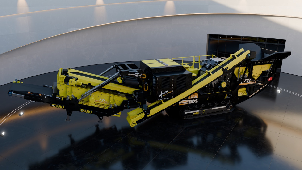 Новий Дробарка FABO crawler crusher: фото 17