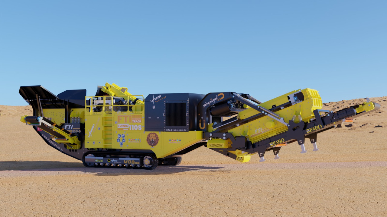 Новий Дробарка FABO crawler crusher: фото 16