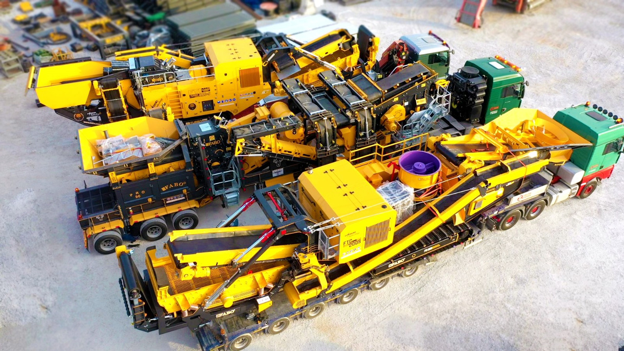 Новий Дробарка FABO crawler crusher: фото 12