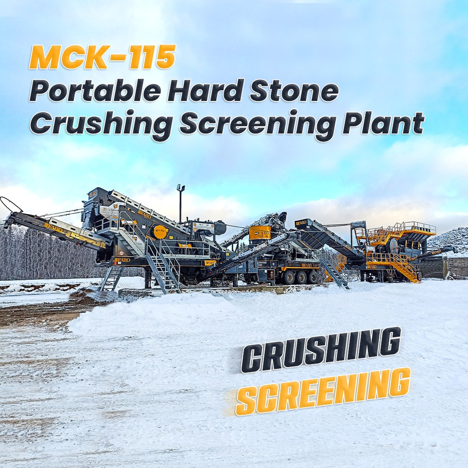 Новий Гірничодобувна техніка FABO mining machinery - crushing plant: фото 1