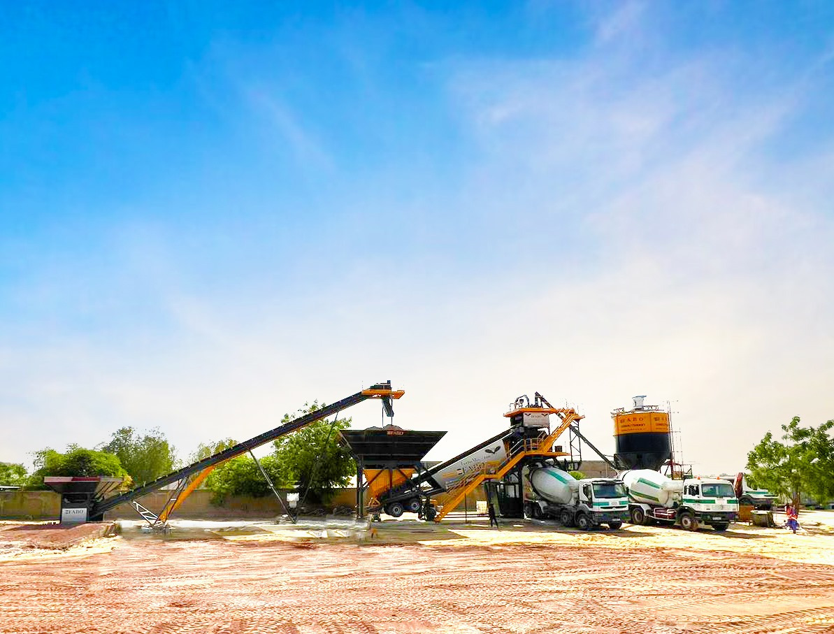 FABO mobile concrete batching plant - Бетонний завод: фото 1 FABO mobile concrete batching plant - Бетонний завод: фото 1