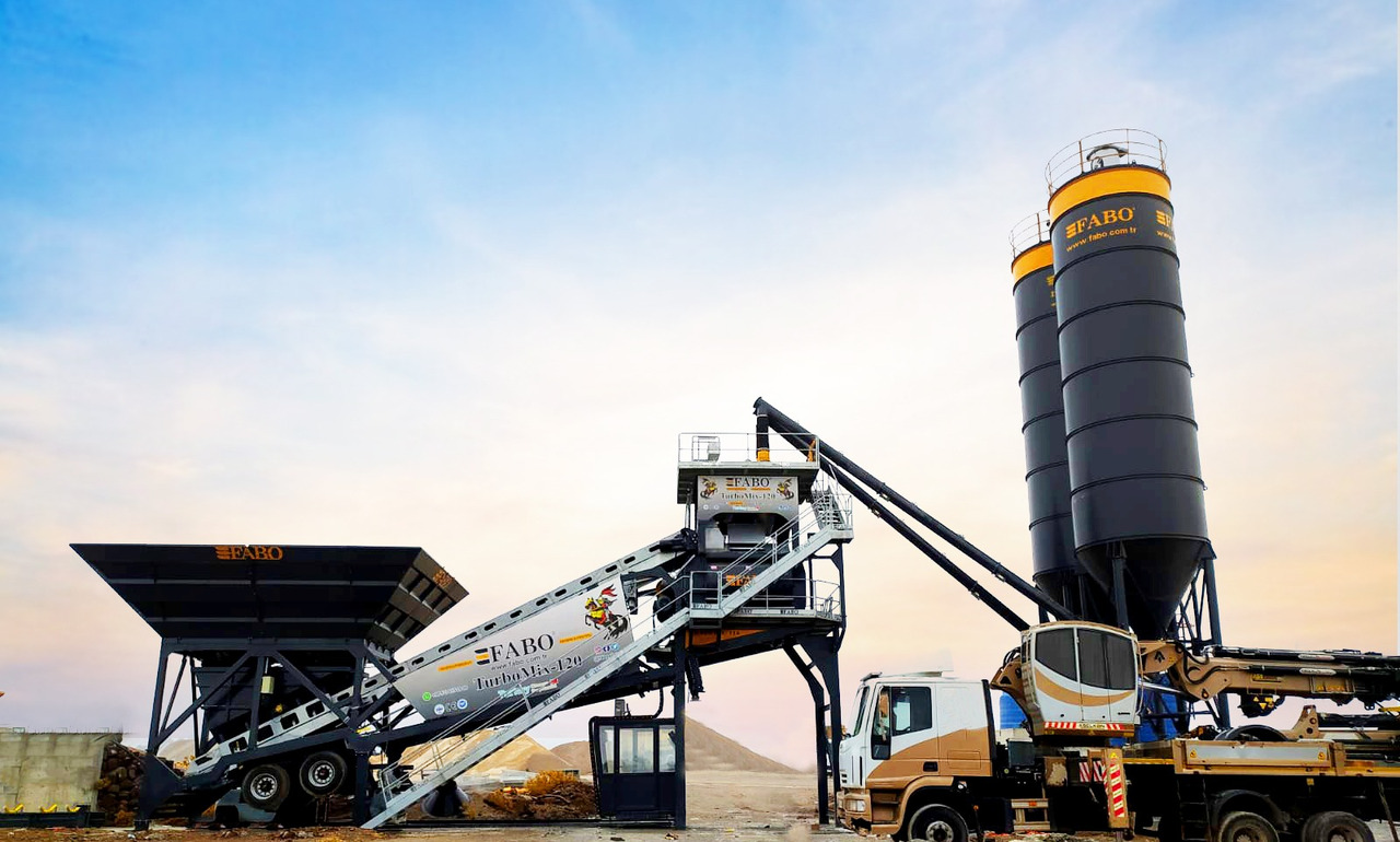 Новий Бетонний завод FABO mobile concrete batching plant: фото 6