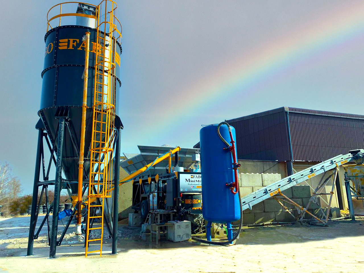 FABO mobile concrete batching plant - Бетонний завод: фото 2 FABO mobile concrete batching plant - Бетонний завод: фото 2