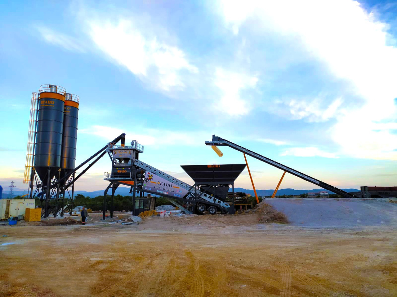 FABO mobile concrete batching plant - Бетонний завод: фото 5 FABO mobile concrete batching plant - Бетонний завод: фото 5