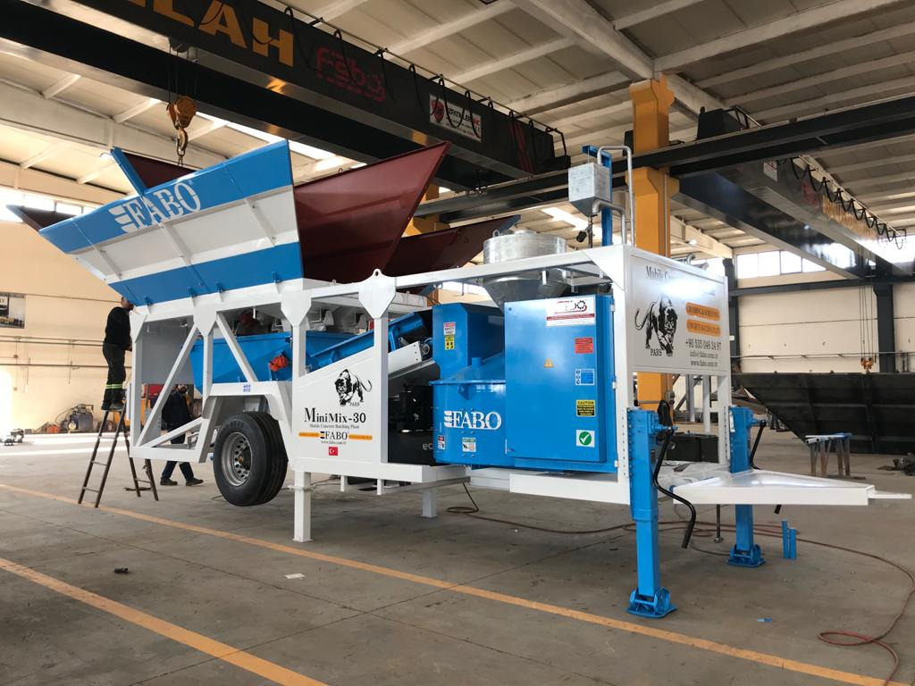 FABO mobile concrete batching plant - Бетонний завод: фото 2 FABO mobile concrete batching plant - Бетонний завод: фото 2